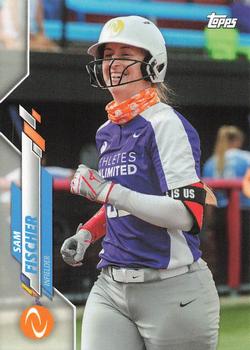 2020 Topps On-Demand Set 18 - Athletes Unlimited Softball #12 Sam Fischer Front